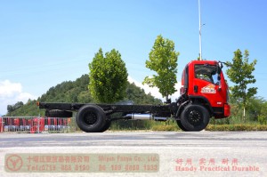 Dongfeng 4*2 flathead Fire truck Chassis–170hp diesel off-road truck Chassis–Custom Chassis Export Manufacturer