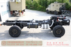 Dongfeng 4WD Armoured Vehicle Chassis–11-Ton Allison Automatic Right-drive Class III Chassis–Class III Chassis Agent Export Manufacturer