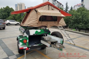 KL12定制拖车帐篷房车
