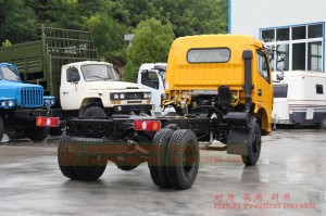 4×2左/右舵160马力出口小卡底盘-小型微卡底盘改装厂家-东风轻卡底盘改装