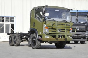 Dongfeng Six drive flat head new EQ2082 off-road chassis