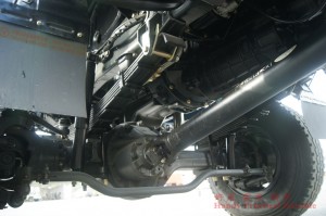 Four wheel drive long head EQ1093 dump truck