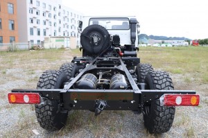 Dongfeng Six wheel drive flat head EQ2102GJ off-road chassis