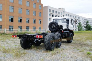 Dongfeng Six wheel drive flat head EQ2102GJ off-road chassis