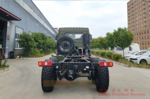 Dongfeng Six Drive Multi-functional Truck Chassis