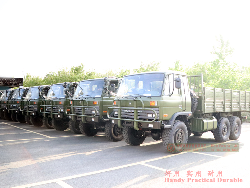 Dongfeng EQ2102 Six wheel drive off -road truck -classic models with super off -road performance