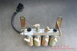 Dongfeng EQ2100 Six Drive Off-road Truck Quadruple solenoid valve