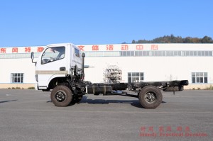 Four Drive Dongfeng Light-duty Series Truck Chassis