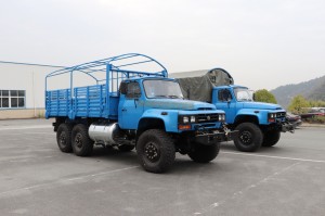 Dongfeng Six wheel drive long head EQ2100 off-road truck