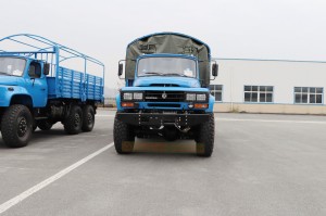 Dongfeng Six wheel drive long head EQ2100 off-road truck