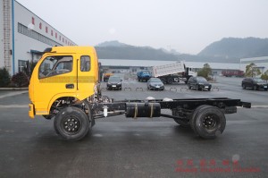 Four wheel drive Dongfeng light-duty truck chassis