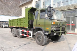 Dongfeng Six drive flat head EQ2102G off-road Dump Truck