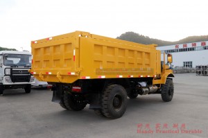 4×2 mining area off-road dump truck