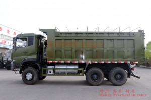 ລົດຫົກລໍ້ຮາບພຽງຫົວDFL3258 Hercules Dump Truck