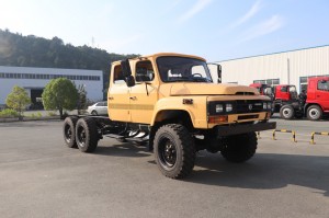 Six wheel drive long head double row new EQ2082 off-road chassis