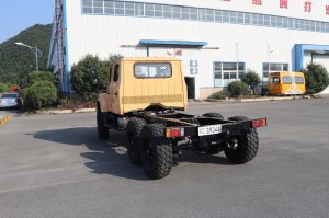 Six wheel drive long head double row new EQ2082 off-road chassis