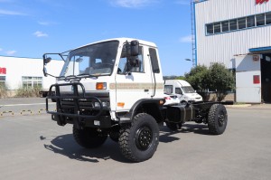 Dongfeng EQ2070 Four Drive Flat Head Off-road Truck Chassis
