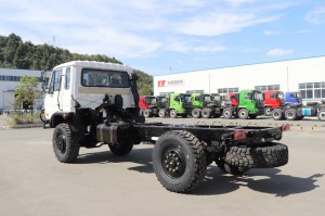 Dongfeng EQ2070 Four Drive Flat Head Off-road Truck Chassis