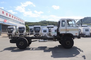 Dongfeng EQ2070 Four Drive Flat Head Off-road Truck Chassis