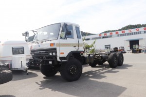 Dongfeng Six wheel drive flat head EQ2102GJ off-road chassis