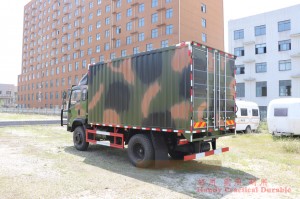 Four wheel drive flat head D912 off-road transport van