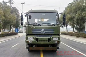 Dongfeng Six Drive Truck with 6.5 Tons crane