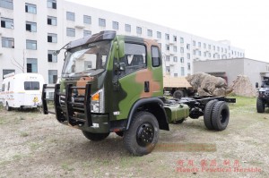 Dongfeng Four drive D912 flat head Off-Road Truck Chassis