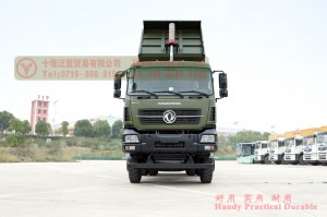 6×4 Dump Truck Off-road Vehicle Heavy Duty Truck  One Row and a Half