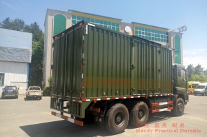 Six Wheel Drive Van Inflammable and explosive goods Transportation Vehicle