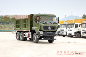 6×4 Dump Truck Off-road Vehicle Heavy Duty Truck  One Row and a Half