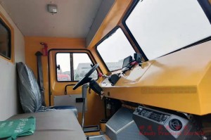Mining area off-road dump truck