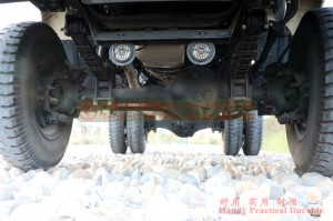 Dongfeng EQ1093 4WD 4*4 Classic Model White Color Chassis
