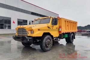 Mining area off-road dump truck