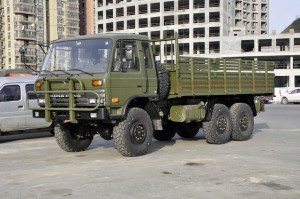 Dongfeng Six wheel drive flat head EQ2102G off-road Truck
